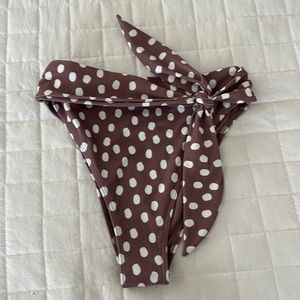 High waisted bikini bottom. Abercrombie